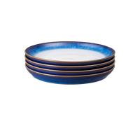 Blue Haze Coupe Dinner Plates - Set Of 4 -