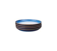 Blue Haze Coupe Small Plates - Set Of 4 -