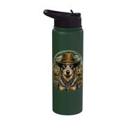 Blue Heeler Cowboy Australian Cattle Dog Western Lifestyle Stainless Steel Insulated Water Bottle