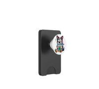 Blue Heeler Iced Coffee Funny Australian Cattle Dog PopSockets PopWallet for MagSafe
