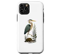 Blue Heron Standing Wetland Birder Case for iPhone 11 Pro