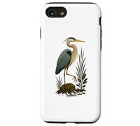 Blue Heron Standing Wetland Birder Case for iPhone SE (2020) / 7/8