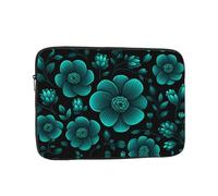 Blue Hibiscus Flower Laptop Inner Bag 17 Inch Laptop Sleeve Case For Laptop Briefcase Carrying Bag Pouch Skin Cover