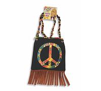 Blue Hippy Handbag (1 Pc.) - Chic Design, Perfect Accessory for Festivals, Concerts, Everyday Use, & More Halloween Halloween