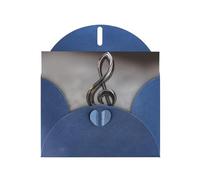 Blue Holiday greeting check blank card and pearl beautiful blank note block VVXBHGR Happy Notes Pattern