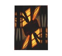 Blue Holiday greeting check blank card and pearl beautiful blank note block VVXBHGR Strings Light and Shadow Pattern