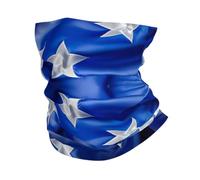 Blue Honduras Flag Print Headband Neck Gaiter Head Wrap Headwear