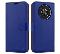 (Blue) Honor Magic 4 Lite 5G Phone Wallet Leather Case
