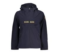 Blue Hooded Waterproof Sports Jacket - male - Napapijri - Light Jackets - Blue - M - Jackets M