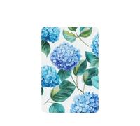 Blue Hydrangea Floral Car Air Fresheners 4 Pcs Hanging Scented Cards Fragrance Scented Cards For Car Aromatherapy Tablets