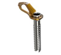 Blue Ice Aero Ice Screw Golden 13 cm