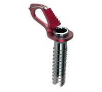 BLUE ICE Aero Lite Ice Screw Red 10 Cm - Mixte - Red - size only size- model 2026 only size