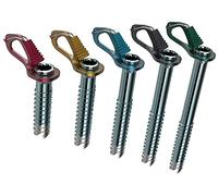 BLUE ICE Aero Lite Ice Screw 13 Cm - Mixte - Yellow / Grey - size only size- model 2024 only size
