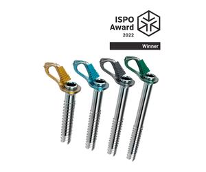 Blue Ice - Ice Screws - Aero Lite in Aluminium - Size 19 cm - Grey Grey 19 cm