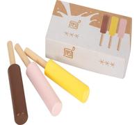 small foot Wooden Ice Cream Lollies "fresh", play store & kitchen accessories, role play toys for ages 3+ years, 12351