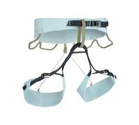 Blue Ice - Practical and durable Climbing harnesses - Cuesta Adjust W'S Cloud Blue for Women in Aluminium - Size L - White White L