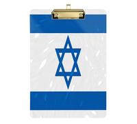 Blue Israel Flag Personalized Personalized Waterproof For First Year Teacher Must Haves Size 9x12