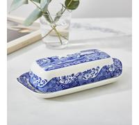 Blue Italian Butter Dish blue