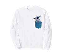 Blue Jay In A Pocket Beautiful Bird Sweatshirt