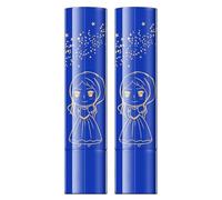 Blue Jelly Lip Balm - | Blue Jelly Lip Balm, 24k Gold Foil Temperature-Changing Moisturizing Lips Gloss, Chic Design Lips Moisturizer, 1-Pack