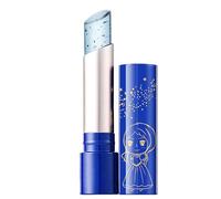 Blue Jelly Lip Balm - Moisturizing Color-Changing Lipstick | Korean Hanbolis 24K Gold Foil Balm | Soft Nourished Lips Non-Stick Cups for Daily Use Indoor Outdoor Travel Beauty Routine