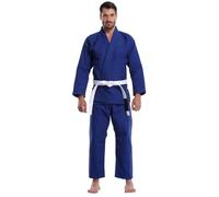 Blue Jiu Jitsu Suit Judo Professional Competition Karate Training Taekwondo For Unisex For Training(150cm)