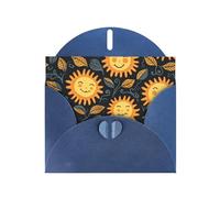 Blue JKIEGOQ goodlooking hello sunshine Prints Greeting Card 4 x 6 in for Christmas, Valentine's Day, Wedding, Party Invitation Cards