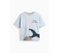 Blue Julia Donaldson The Snail & The Whale Graphic T-Shirt 4-5 years