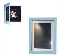 Blue kids artwork frame，8.3x11.8 kids art frames front opening Holds 100+ Pcs Art Work kid artwork picture frames，kids artwork frames changeable，Suitable for artwork display for kids art