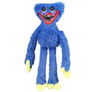 (Blue) Kids Gift 40cm Huggy Wuggy Plush Toy Poppy Playtime Horror Game Stuffed Doll Toy