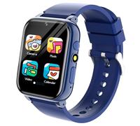 Blue Kids Smart Watch for 3-15, HD Camera, 26 Educational Games, Kids Gift