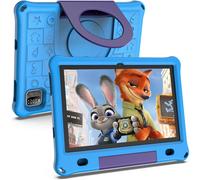(Blue) Kids Tablet 10 inch, Android 14 Tablet for Kids with 6GB RAM and 64GB ROM, 6000 Mah, Tablet PC with Time Limits, Age Filters,Parental Controls,5G WIFI