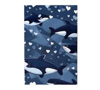 Blue Killer Whale Picture puzzle.Wooden Jigsaw Puzzle for Adults Kids, Challenging jigsaw puzzle decorations