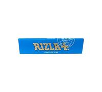 BLUE KING SIZE SLIM GENUINE CIGARETTE SMOKING ROLLING PAPERS (10 pack)