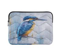 Blue Kingfisher Bird Laptop Sleeve Protective Puffy Carrying Laptop Cover Notebook Case 13-16 Inch Computer Case Medium