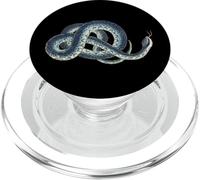 Blue Kingsnake or Wampum Snake Illustration by George PopSockets PopGrip for MagSafe