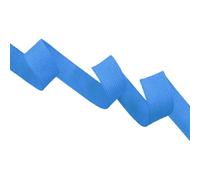 Blue Knitted Flat Elastic Tape - 5 Metres x 25 mm / 1" Wide - Strong Elastic Band for Sewing, Dressmaking, Waistbands, Tracksuits, Personal Underwear & Crafts