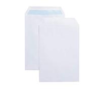 Blue Label Opaque C5 229 x 162 mm 90 gsm Pocket Self Seal Envelope White - Pack of 500