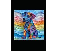 BLUE LACY DOG: ANIMALS OF THE WORLD, Positive Affirmation, Motivational and Inspirational Notebook, Animal Notebook, Birthday Gifts, Motivational Gifts, Notebook Gifts, Anniversary Gifts, For All...
