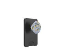 Blue Lemon Mosaic Mediterranean Tile Coastal Citrus PopSockets PopWallet for MagSafe