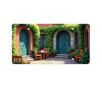 Blue License Plate Frame Cozy Outdoor Seating Area With Ivy And Potted Plants License Plate Bling License Plate Frame Tools And Cleara