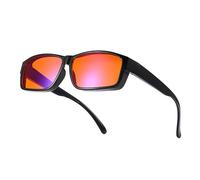 Blue Light Blocking Gaming Glasses, Anti Glare Computer Eyewear from PC & Smartphone Screen, Anti-Fatigue Eyeglasses with Orange Tint Lenses, Professional Screen Filter Glasses for Video Games/PC/TV