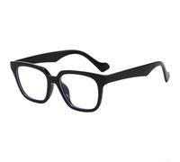 Blue Light Blocking Glasses Square Frame for Women Men,Square Frame Eyewear,Lightweight Anti Blue-Ray Computer Eyewear for Commuting Office Gaming,Fashion Full Rim Spectacles(A)