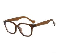 Blue Light Blocking Glasses Square Frame for Women Men,Square Frame Eyewear,Lightweight Anti Blue-Ray Computer Eyewear for Commuting Office Gaming,Fashion Full Rim Spectacles(C)