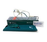 Blue Light Blocking Reading Glasses Anti Blue Light Computer Glasses Pilot Executive for Men Women Gamer Glasses Venice (Green Gold, 2.5, diopters)