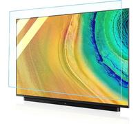 Blue Light Blocking Screen Protector Anti Glare Eye Protection TV Film Reduce Eye Fatigue, for 4K Smart OLED, LCD, LED Displays/Clear / 42 Inches 917x516mm,Clear-39 Inches 856x478mm