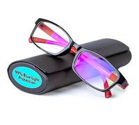 Blue Light Filter Glasses PROSPEK, Computer Eyeglasses for Men and Women - Gaming Glasses Blue Light Blocking with Clear Lens, Anti Eyestrain, Reading Glasses (+2.00x)