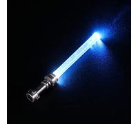 Blue Lightsaber Compatible with Lego DIY/MOC Lighting (1 Pack 1), Lightsaber Compatible with Lego and Other Major Brand Bricks, Powered by USB