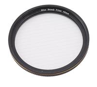 Blue Line Camera Lens Filter, Blue Line Filter Portable Large Screen Textured Optical Glass and Aluminum Alloy for Filmmaking (58mm)
