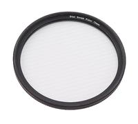 Blue Line Camera Lens Filter, Blue Line Filter Portable Large Screen Textured Optical Glass and Aluminum Alloy for Filmmaking (72mm)